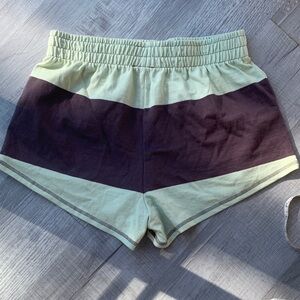 FP Movement by Free People Athletic Shorts in Black and Cream